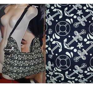 Sourpuss  Anchor & Life Preservers Sink Swim Purse